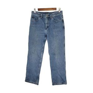 Duluth Trading Co Flannel Lined Straight Leg Heavyweight Jeans 6